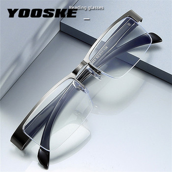 YOOSKE Anti Blue Light Ανδρικά Γυαλιά Ανάγνωσης Γυαλιά Ρητίνης Ασφαιρικά Γυαλιά Πρεσβυωπίας +1,0 +1,5 +2,0 +2,5