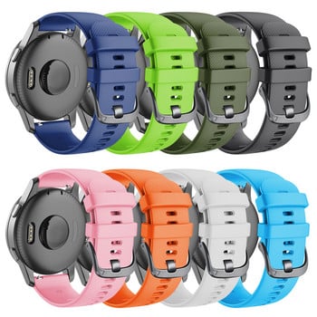 Силиконови каишки за Garmin Vivoactive 3 4 Venu SQ Vivomove HR Forerunner 158 55 Smart Strap 20 22 мм каишка за часовник Гривна за китка Колан