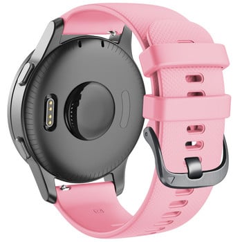 Силиконови каишки за Garmin Vivoactive 3 4 Venu SQ Vivomove HR Forerunner 158 55 Smart Strap 20 22 мм каишка за часовник Гривна за китка Колан