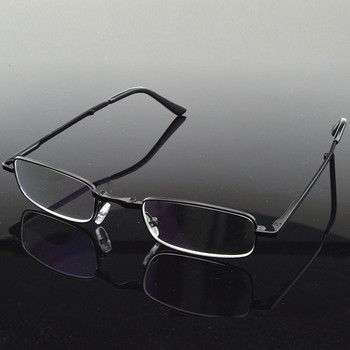 Μαύρα πτυσσόμενα γυαλιά ανάγνωσης από κράμα τιτανίου +0,75 +1,00 +1,25 +1,5 +1,75 +2,00 +2,25 +2,5 +2,75 +3 έως +4