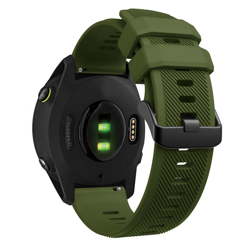 Silikonski remen za Garmin Forerunner 745 GSP pametni sat Narukvica Quick Release Sportske naramenice Correa pojas Dodatna oprema Narukvica