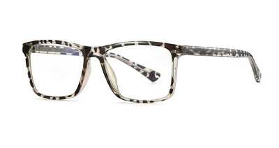 Noi ochelari de lectură la modă pentru bărbați Ochelari de vedere cu ramă optică pătrată Ochelari de vedere TR90 pentru computer Ochelari anti-lumină albastră