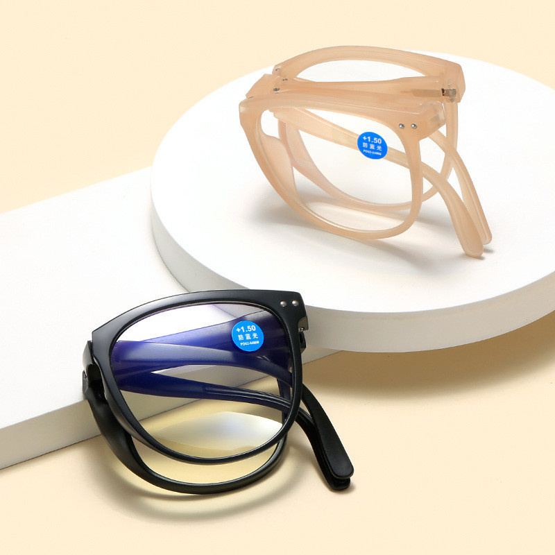 Πτυσσόμενα φορητά γυαλιά ανάγνωσης Zilead Ανδρικά Γυναικεία Σκελετός Γυαλιών Υπολογιστών που μπλοκάρουν το μπλε φως για Vision+1.0+1.5+2.0~+4.0