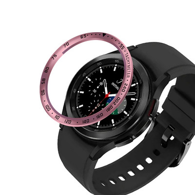 Za Samsung Galaxy Watch 4 Classic 46MM 42MM Bezel Ring Cover Zaštitno kućište od nehrđajućeg čelika Pametni sat Zaštitni okvir