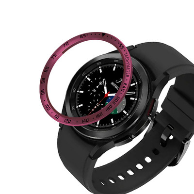 Za Samsung Galaxy Watch 4 Classic 46MM 42MM Bezel Ring Cover Zaštitno kućište od nehrđajućeg čelika Pametni sat Zaštitni okvir