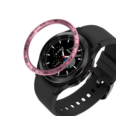 Za Samsung Galaxy Watch 4 Classic 46MM 42MM Bezel Ring Cover Zaštitno kućište od nehrđajućeg čelika Pametni sat Zaštitni okvir