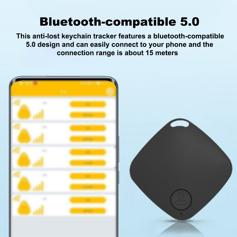 Anti-lost Tracker Key Finder Telefon Bluetooth-kompatibilan 5 0 Lokator Anti-lost Alarm Green