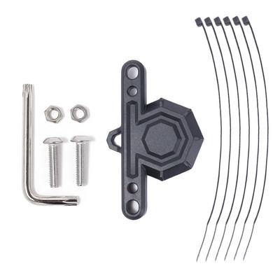 „AirTag“ dviračių sekimo stovo dangtelis Universalus dviračio laikiklio laikiklio dangtelis GPS sekimo dangtelis „AirTags“ dviračių priedams