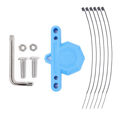 „AirTag“ dviračių sekimo stovo dangtelis Universalus dviračio laikiklio laikiklio dangtelis GPS sekimo dangtelis „AirTags“ dviračių priedams