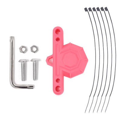 „AirTag“ dviračių sekimo stovo dangtelis Universalus dviračio laikiklio laikiklio dangtelis GPS sekimo dangtelis „AirTags“ dviračių priedams