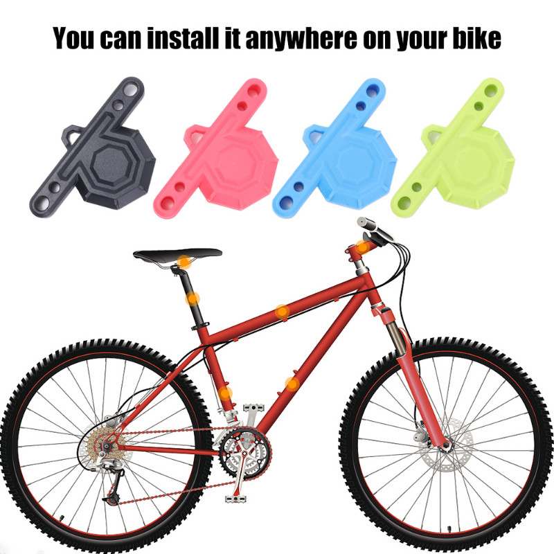 „AirTag“ dviračių sekimo stovo dangtelis Universalus dviračio laikiklio laikiklio dangtelis GPS sekimo dangtelis „AirTags“ dviračių priedams