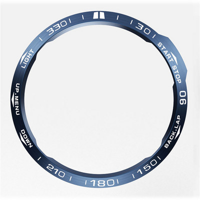 Inel de acoperire pentru Garmin fenix 6X/6X Pro/6X Sapphire Ceas Inel ramă din oțel inoxidabil Unități de timp sculptate Adeziv Anti-zgârieturi