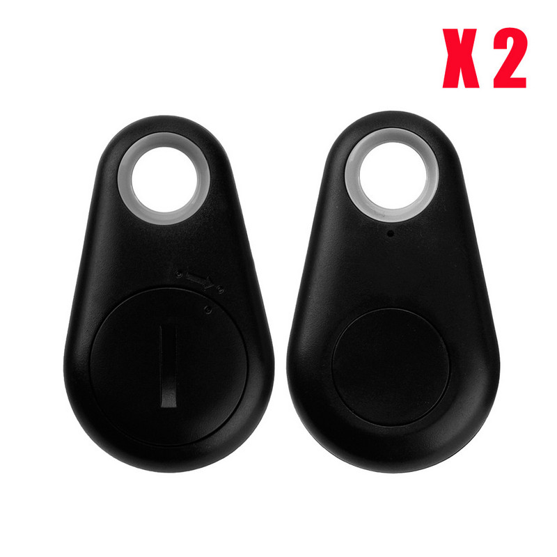 2PC Smart Pets GPS Tracker Anti-lost Alarm Ετικέτα Ασύρματο Bluetooth Tracker Τσάντα Πορτοφόλι Τηλέφωνο Key Finder Εντοπιστής Anti Lost Alarm