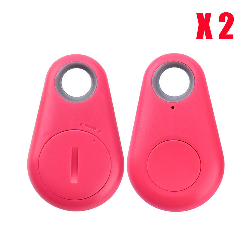 2PC Smart Pets GPS Tracker Anti-lost Alarm Ετικέτα Ασύρματο Bluetooth Tracker Τσάντα Πορτοφόλι Τηλέφωνο Key Finder Εντοπιστής Anti Lost Alarm