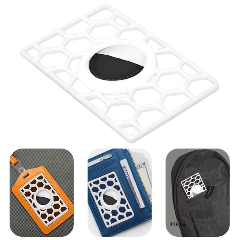 ForAirtag Wallet Clip Locator Pénztárca tok AppleAirtagokhoz GPS Kereső Tracker Elveszett eszközfedél pénztárcákhoz Hitelkártya