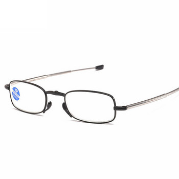Сгъваеми очила за четене Zilead с калъф Мъже Жени Телескопични ротационни очила за пресбиопия Включва калъф за очила +1,0~+4,0