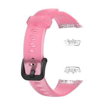 BEHUA Wristband For Honor Band 6 Straps For Huawei Band 6 Bands Διαφανής αντικατάσταση ζώνης Αξεσουάρ αθλητικού βραχιολιού Correa