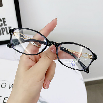 Ahora Ochelari de lectură eleganti pentru femei Ochelari de vedere pentru prezbiopie cu blocare a luminii albastre cu dioptrică +1,0 1,5 2 până la +4,0 femei