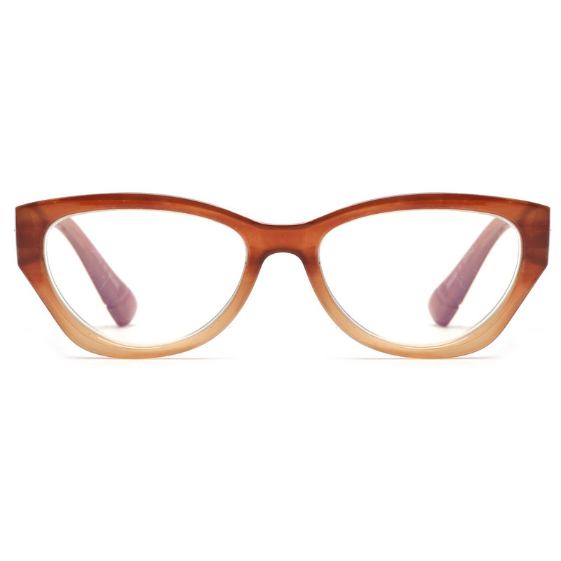 Ochelari de lectură JM Cat Eye Anti lumină albastră Ochelari de lectură pentru femei cu balama de primăvară Ochelari prezbiopici dioptrii +1 1,5 2,0 2,5 3,0 3,5 4,0