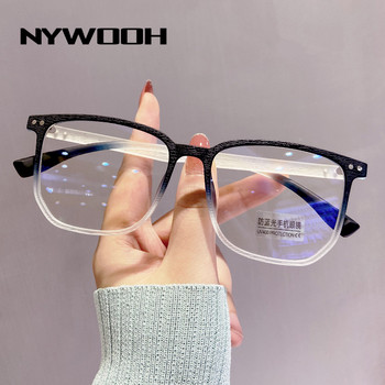 Γυαλιά NYWOOH Finished Myopia Γυναικεία ρετρό ντεγκραντέ τετράγωνα γυαλιά για άνδρες Συνταγογραφούμενα γυαλιά μυωπίας -1,0 -1,5 -4,0