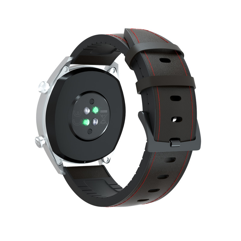 Pametni remen za sat od kože i silikona za Xiaomi Amazfit GTR 4/3 Pro 42 47 mm Huawei GT2/GT3 46 mm/GTR2e Remen za sat Dodatna narukvica