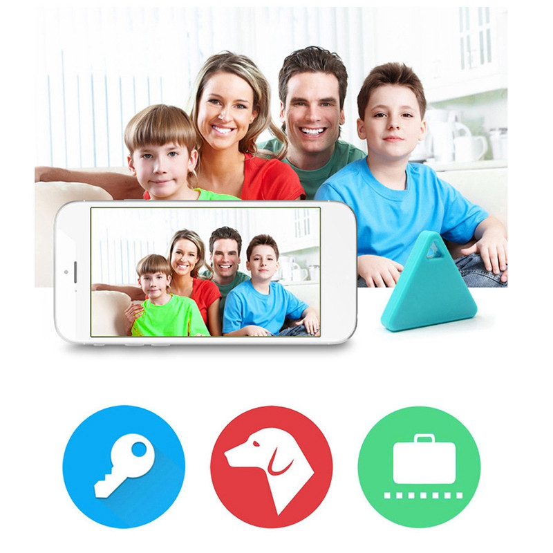 GPS Mini Tag Smart Tracker Bluetooth Peňaženka Kľúč Finder Locator Alarm Pet Child