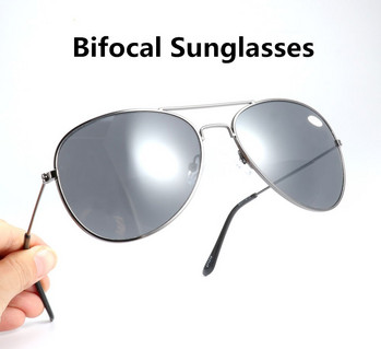 Ретро пилотни бифокални слънчеви очила Очила за четене Слънчеви очила за пресбиопия Мъже Жени Увеличете бифокални очила за четене Риболов на открито