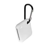 Nárazuvzdorný, odolný voči nárazom, prachuvzdorný silikónový kryt na sledovanie, chránič lokátora, ochranný kryt, ochranný kryt, príslušenstvo pre sledovacie zariadenia, biela