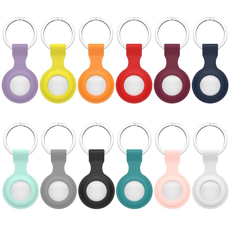 Szilikon kereső nyomkövető tok csere a légcímkék elvesztését gátló eszköz védő porvédő pozicionáló tokjához