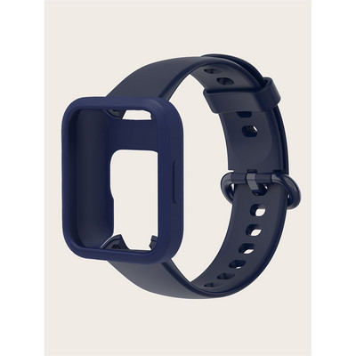 Каишка за часовник BEHUA за Xiaomi Redmi Watch 2 Lite SmartWatch Каишка за китка с калъф Силиконова гривна за Redmi Horloge 2