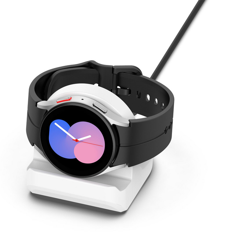 Suport suport de încărcare din silicon pentru Samsung Galaxy Watch 5/ Watch5 Pro Accesorii pentru suport pentru încărcător pentru ceas inteligent