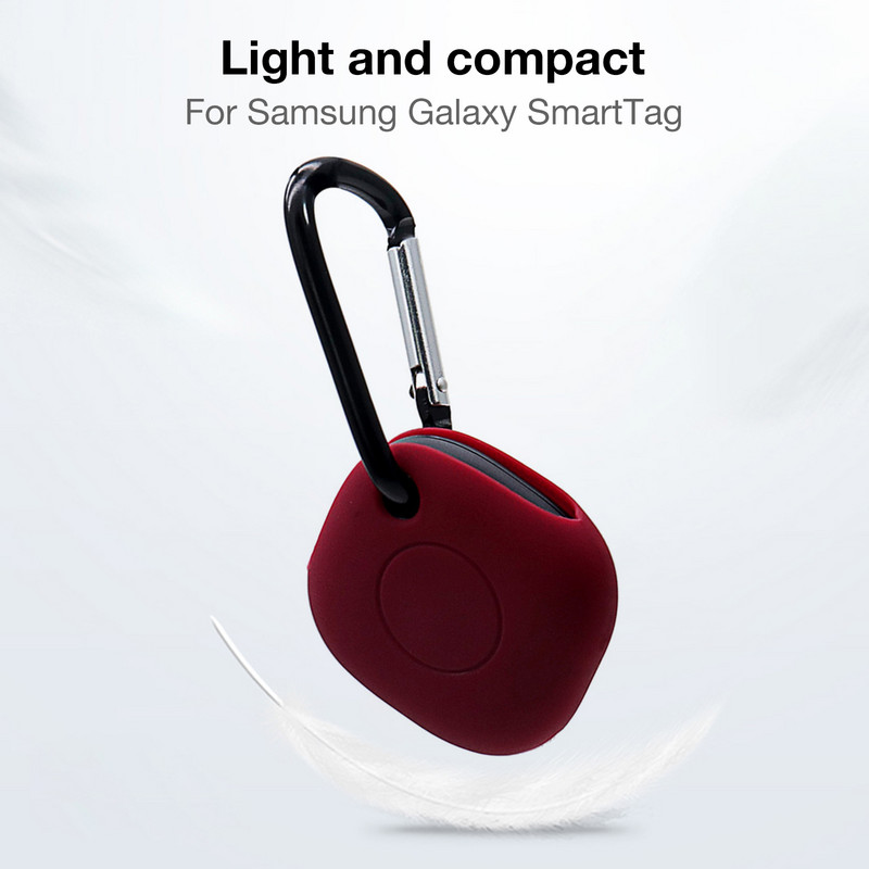 Trackeri kaitseümbris Sam-sung GalaxySmart Tag | Kadumisevastane kaasaskantav silikoonist kaitseümbris nutika asukoha jälgimise jaoks