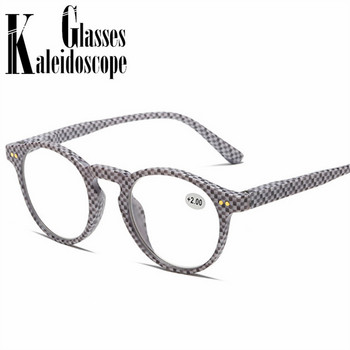 Στρογγυλά γυαλιά ανάγνωσης Γυναικεία δικτυωτά συνταγογραφούμενα γυαλιά Anti Blue Light Ανδρικά γυαλιά πρεσβυωπίας υπολογιστή +1,5 +2,0 +2,5 +3,0