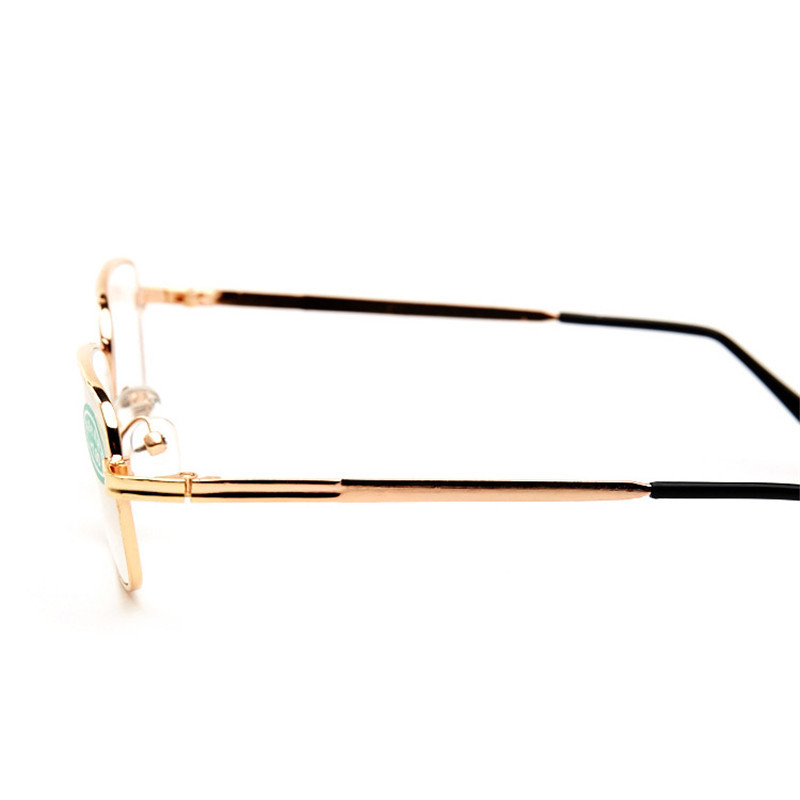 iboode Classic Alloy naočale za čitanje Muškarci Žene Staklene leće protiv umora Naočale za dalekovidnost +1,0 +1,5 +2,0 +2,5 +3,0 +3,5 +4,0