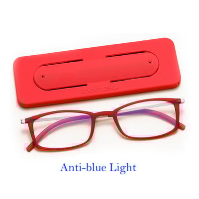 NONOR ploni skaitymo akiniai telefono lipdukas vyrams metalinis nuo +100 iki +300 moterų kvadratiniai kompiuterio akiniai, anti mėlynos šviesos