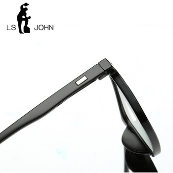 LS JOHN Ultra Light TR90 Очила за четене Мъже Жени Очила с рецепта, блокиращи синя светлина Диоптър +1,0 до +4,0