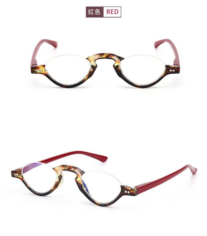 NONOR Ochelari de lectură anti-lumină albastră pentru femei Ochelari moale cu jumătate de cadru pentru prezbiopie Ochelari pentru prezbiopie