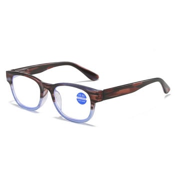 Ahora New Gradient Jelly Color Reading Glasses Unisex Anti Blue Light Printed Компютърни оптични очила Далекогледство Пресбиопия