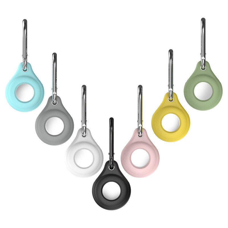 Apple Airtags Cover Anti-Lost Silikoninė raktų pakabuko apsauga, skirta Airtag Tracker Tracker Device Cover Tracker