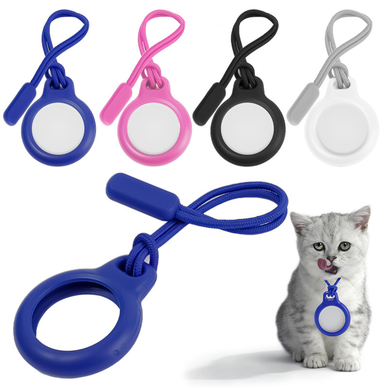 Apple Airtags Cover Anti-Lost Silikoninė raktų pakabuko apsauga, skirta Airtag Tracker Tracker Device Cover Tracker