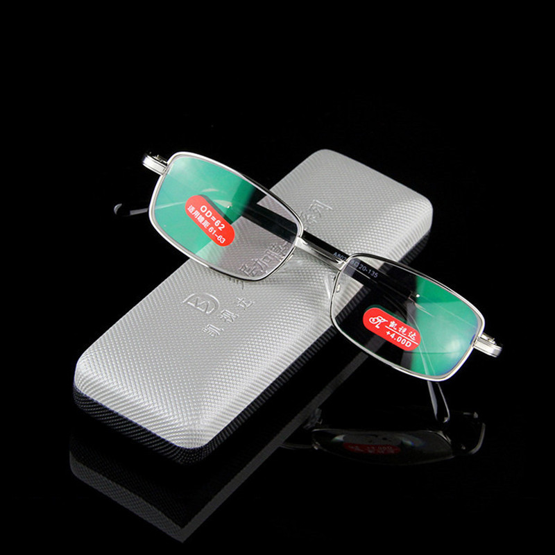 Naočale za čitanje visoke razlučivosti protiv plavog svjetla Žene Muškarci Unisex Metalne naočale za dalekovidnost Dioptrija +1,0 1,5 2 3,0 2,5 3,0 Do +6,0