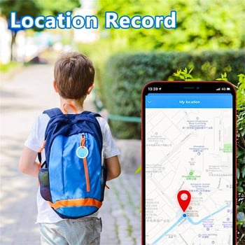 Нов GPS тракер Anti-lost Keychain Bluetooth Key Finder Търсене на позициониране Двупосочна аларма Водоустойчиво напомняне Самоснимачка