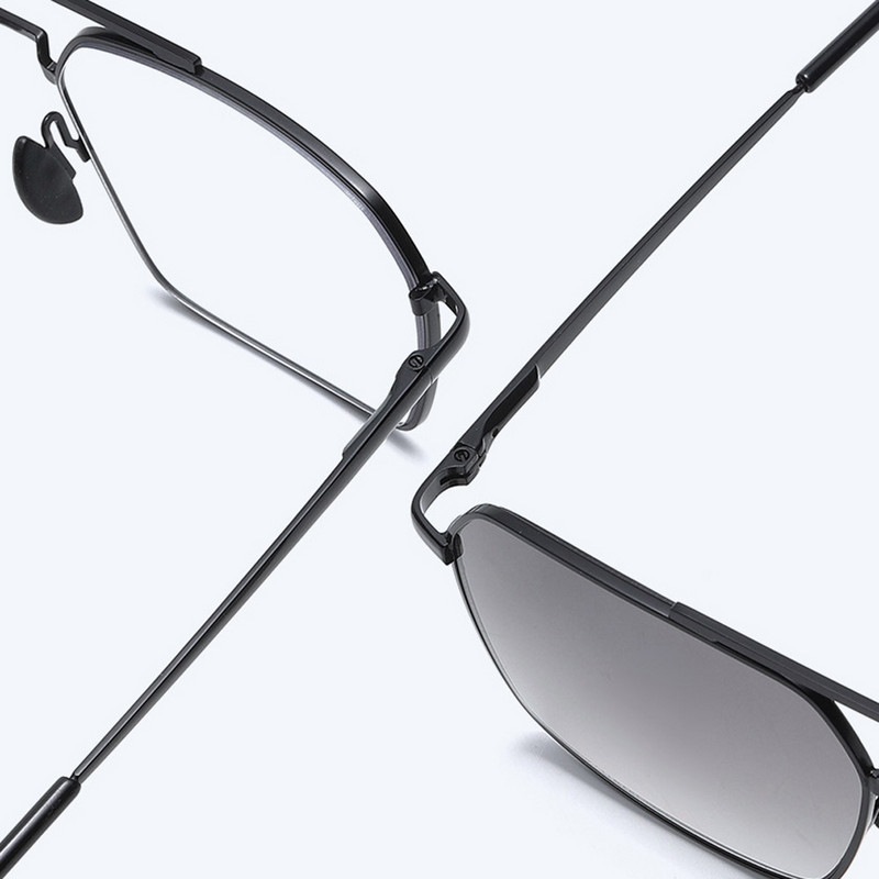 iboode Vintage Polygon Olvasószemüvegek Automatikus Multifokális Progresszív Olvasás Napszemüvegek Anti Blue Light dioptriás szemüvegek