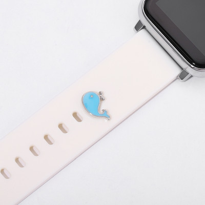 Slatki crtani ukrasni privjesci za Apple Watch Silikonski remen Dodaci Nokti Nakit Cvijeće Životinje privjesci za Iwatch Narukvica