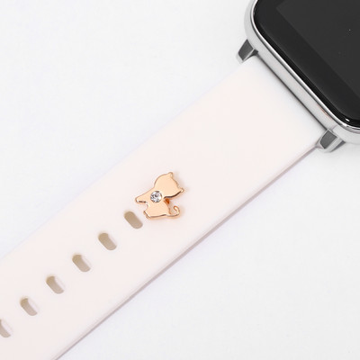 Slatki crtani ukrasni privjesci za Apple Watch Silikonski remen Dodaci Nokti Nakit Cvijeće Životinje privjesci za Iwatch Narukvica