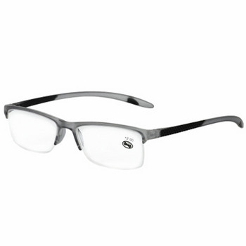 Очила за четене с половин рамка Лупа Жени Мъже Леки очила за пресбиопия +125 +175 +225 +275