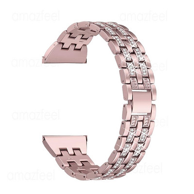 Curea de ceas cu diamante pentru Samsung Galaxy Watch 4 40MM 44 46 42MM active 2 Gear s3 Curea de brățară metalică pentru Galaxy Watch 5 44mm