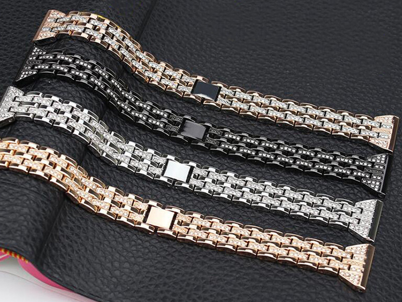 Curea de ceas cu diamante pentru Samsung Galaxy Watch 4 40MM 44 46 42MM active 2 Gear s3 Curea de brățară metalică pentru Galaxy Watch 5 44mm