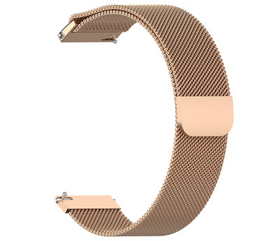 Curea de ceas milaneză universală magnetică 18mm 20mm 22mm Curea argintie din oțel inoxidabil Brățară de înlocuire pentru ceas inteligent