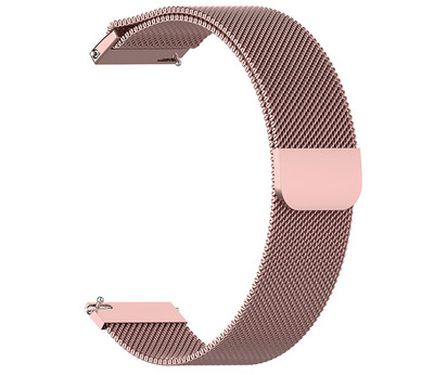 Curea de ceas milaneză universală magnetică 18mm 20mm 22mm Curea argintie din oțel inoxidabil Brățară de înlocuire pentru ceas inteligent